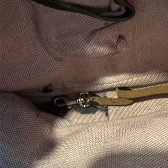 Dooney & Bourke Brown Leather Shoulder Bag - Picture 6 of 9